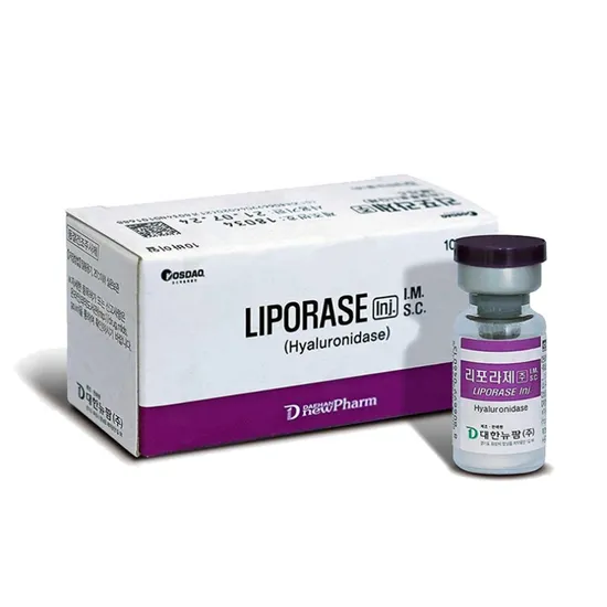 Hyaluronidase Lipase Injection Dermal Filler Dissolving Agent Hyaluronic Acid Removal Lytic Enzyme Lipolytic Powder for Dissolving Hyaluronic Acid 