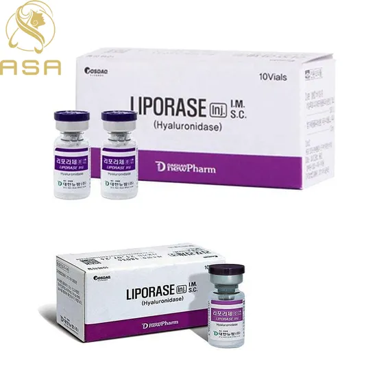 Korean Original Brand Enzyme Removal Ha Hyaluronic Acid Dissolving Liprase Hyaluronidase Dissolving Agent Injection 